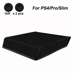 Encorpots Boîte de couverture anti-poussière pour PS4 Pro Remplacement de la console Protecteur Peau de couverture de poussière pour Playstation 4 Slim pour les accessoires PS4