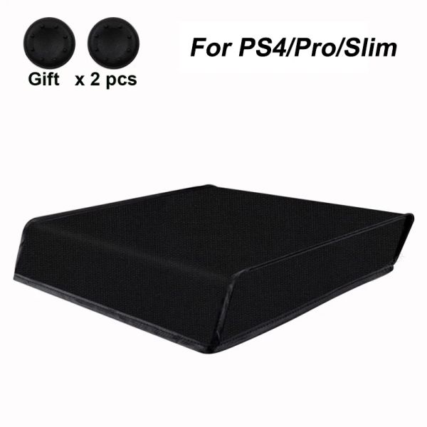 Altavoces Case de cubierta a prueba de polvo para PS4 Pro Reemplazo de reemplazo de reemplazo de la manga del polvo Piel para PlayStation 4 Slim para accesorios de PS4