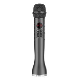 Haut-parleurs EONKO L598 Bluetooth Microphone Haut-parleur Karaoké TF Enregistreur de carte Batterie rechargeable