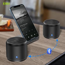 Luidsprekers EWA A106pro TWS Luide Bluetooth-luidsprekers Extra diepe bas 8 W HD-geluidsvolume Draadloos Bluetooth 5.0, 1200 mAh 12 speeltijden