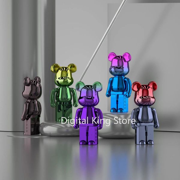 Altavoces resina de moda oso violento bluetooth altavoces sala de estar gabinete de televisión escultura animal muñeca decoración del hogar Bearbrick st