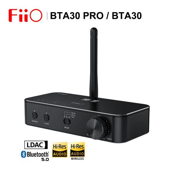 Altavoces FiiO BTA30 PRO HIRES Receptor Bluetooth inalámbrico HiFi LDAC Transmisor de largo alcance 30M para PC/TV/altavoz/auriculares audirect