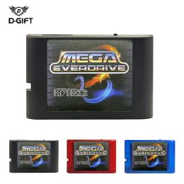 Conférenciers pour Sega Mega Drive V3.0 Pro 3000 dans 1 Edmd Remix MD Game Cartridge pour les États-Unis / Japon / Europe Sega Genesis Mega Drive Game Console