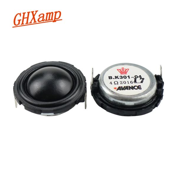 Haut-parleurs ghxamp 1,5 pouce 40 mm Tweeter Tweeter Unités de fièvre de film en soie 4OHM Tweeter 20W avec panneau de 74 mm 2pcs