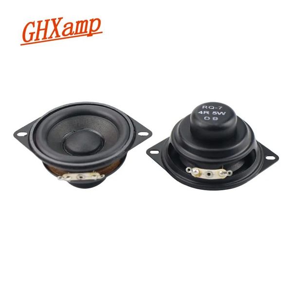 Altavoces GHXAMP 2 pulgadas 52mm altavoz de rango completo 4 Ohm 5W altavoz de graves borde de goma de neodimio 16mm bobina de voz Audio subwoofer 2 uds