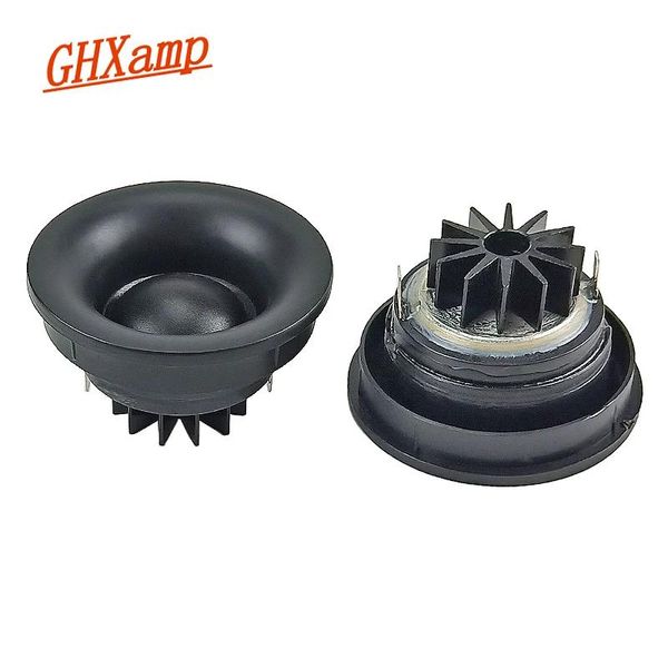 Haut-parleurs GHXAMP haut-parleur 25 Core 1 pouce Tweeter 4Ohm 30W Film de soie dôme haut-parleur néodyme haut-parleur aigu panneau ABS radiateur denté