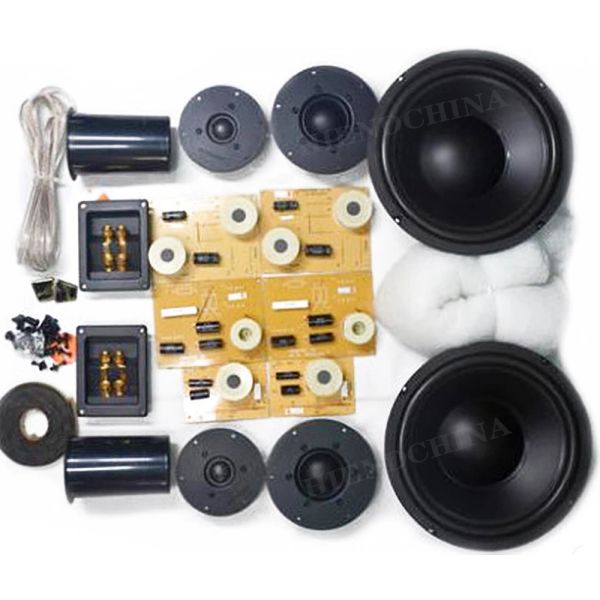 Haut-parleurs HF082 HIFI EN TEALERS 10 pouces Subwoofer Diy Enceintes Kit HIVIQ1R + SS10 + DMAA + DNB1F Pridice de conduite