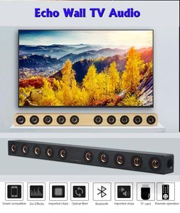 Haut-parleurs HiFi sans fil Bluetooth barre de son haut-parleurs 3D Surround stéréo caisson de basses pour ordinateurs TV système de cinéma maison barre de son RAC AUX