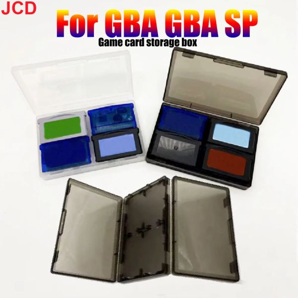 Haut-parleurs JCD 1PCS Boîte de rangement de jeu Boîte de protection Boîte de protection Boîte de jeu pour Gameboy Advance GBA GBA SP Games