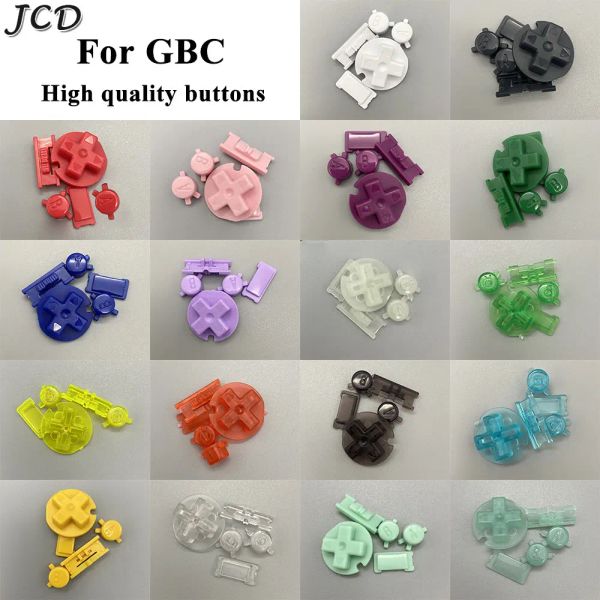 Haut-parleurs JCD 1SET pour Gameboy Color GBC Bouton de haute qualité A B DPAD Direction Opération Clé Remplacement des pièces