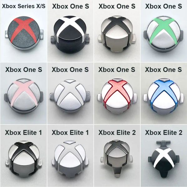 Altavoces JCD para la serie Xbox S/X Controlador Botón de inicio Inicio de retorno Regresar la luz Guía de encendido LOGO LOGO DE LOGO PARA XBOX ONE S X1S Elite 1 2