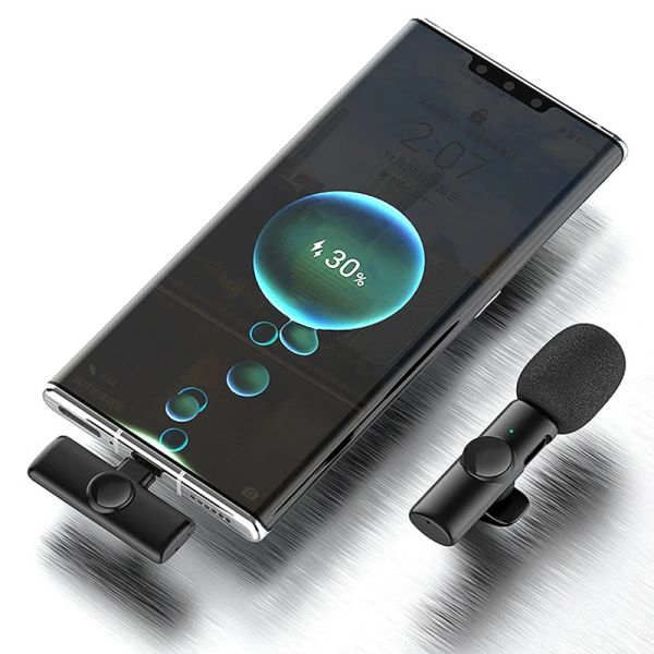 Haut-parleurs Microphone sans fil à revers micro de jeu mélangeur de son karaoké DJ haut-parleur Bluetooth Youtube E60 MINI Gamer Microphone pour téléphone portable