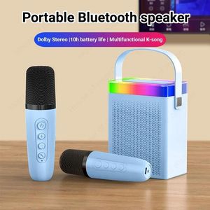 Dernier haut-parleur KSong sans fil, petit haut-parleur stéréo, haut-parleur Bluetooth Portable d'extérieur, haut Volume, Machine à chanter pour enfants