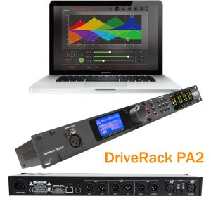 Haut-parleurs Leicozic Pa2 Système complet de gestion des haut-parleurs 2in 6out Processeur numérique Professionnel Stage Sound Equipment Driver Rack