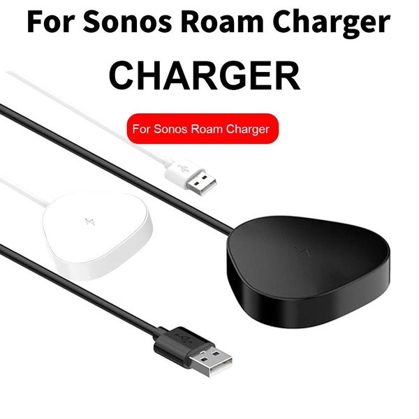 Haut-parleurs chargeur sans fil magnétique pour haut-parleur Sonos Roam, station de charge Portable, Base de chargeur pour Sonos Roam SL