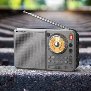 Haut-parleurs Mini Radio pour personnes âgées FM Portable multifonction sans fil Bluetooth petit haut-parleur TF FM 87108 MHz MW 5221620 KHz SW lecteur MP3 HIFI