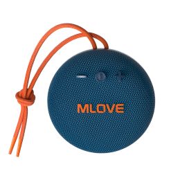 Haut-parleurs MLOVE BV230 Haut-parleur Bluetooth superportable, basses stéréo riches, autonomie de 24 heures, étanchéité IPX67 pour les voyages, la randonnée, l'extérieur