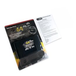 Sprekers N64 Cartridge 340 In 1 Retro Game Region Free Chip Save met 16G SD -kaart voor N64 USA/ JP/ EUR Video Game Consoles voor Nintendo