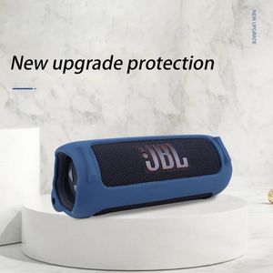 Haut-parleurs Nouveau étui pour haut-parleur Bluetooth peau de couverture en Silicone souple avec mousqueton de sangle pour JBL flip6 sac de haut-parleur Bluetooth sans fil