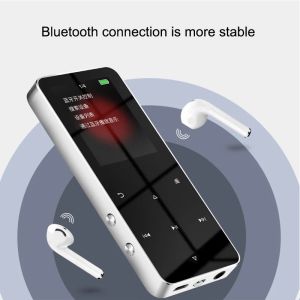 Altavoces Nuevo MP3 MP4 HiFi reproductor de música Bluetooth compatible con tarjeta con FM despertador podómetro EBook altavoz incorporado