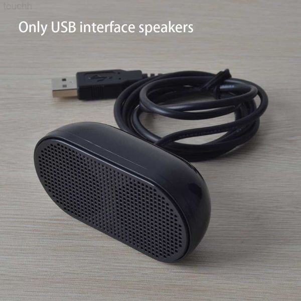 Haut-parleurs Bureau Mini haut-parleur universel ordinateur de bureau alimenté par USB Soundbox R230621 L230822