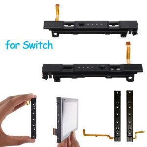 Haut-parleurs de répartition d'origine Remplacement de pièce droite et glissière gauche Rail avec câble flexible pour Nintendo Switch Console Joycon NS Accessoires