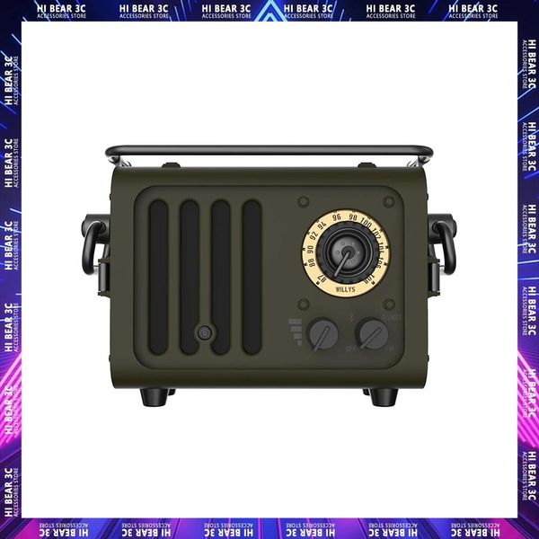 Haut-parleurs Original XOG Bluetooth haut-parleur rétro Jeep Style FM stéréo Surround basse Boost embauche haut-parleur Portable en plein air Camping boîte de son