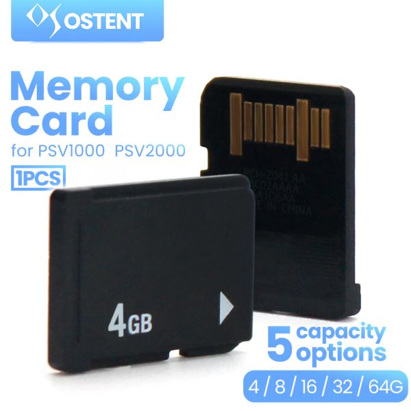 Altavoces ostento 4GB 8GB 16GB 32GB 64GB Tarjeta de memoria para Sony PS Vita PSV 1000 2000 Tarjeta de memoria original para accesorios PSVITA