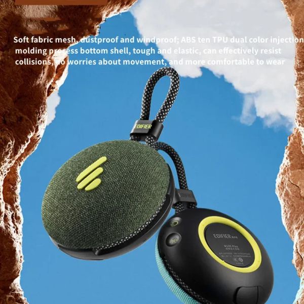 Haut-parleurs Outdoor Portable Edificer M100 Plus Portable Bluetooth haut-parleur en haut-parleur de haut-parleurs