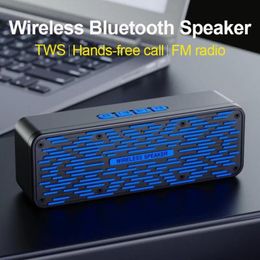 Haut-parleurs Haut-parleur Bluetooth Portable TWS haut-parleur extérieur sans fil avec caisson de basses stéréo 3D batterie intégrée 2000 MAh radios FM offre spéciale