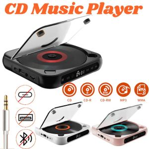 Luidsprekers Draagbare CD-muziekspeler met LCD-scherm Geluid Luidspreker AB Herhaal BluetoothCompatibele CD-speler USB AUX Afspelen Geheugenfunctie