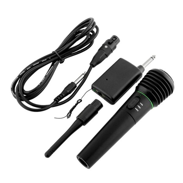 Conférenciers Professional Wired Wired Dynamic Dynamic Microphone Bluetooth en haut-parleur Amplificateur Microphone pour la performance musicale de karaoké