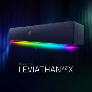 SPREKERS RAZER Leviathan v2 x gaming soundbar compact ontwerp chroma rgb bluetooth 5.0 voor pc -bureaublad/laptop smartphones tablets