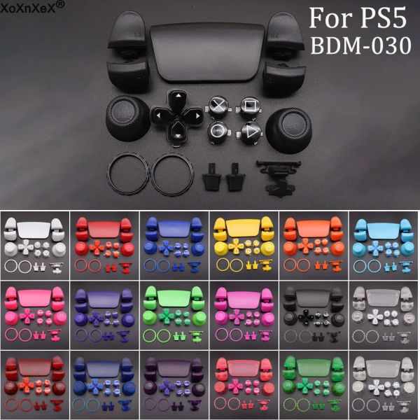 Boutons de remplacement des haut-parleurs définir DPAD L1 R1 L2 R2 R2 Bouton de bouton-clé Accentuation de la touche pour PS5 V3 3.0 BDM030 Contrôleur