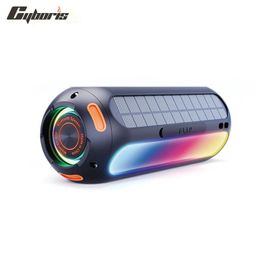 Altoparlanti Altoparlanti Bluetooth portatili S8, altoparlanti wireless con audio stereo ad alto volume HD da 20 W, luci lampeggianti RGB, IPX7 impermeabile per casa/campeggio