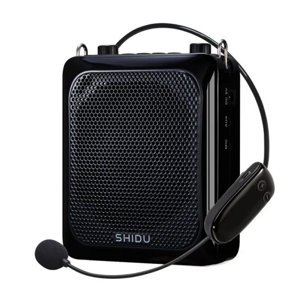 Haut-parleurs Shidu 25w amplificateur vocal sans fil Portable pour enseignant 4000mah batterie haut-parleur Bluetooth avec Microphone Echo Aux enregistrement S28