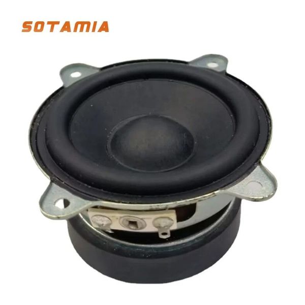 Haut-parleurs SOTAMIA 1 pièces 2.5 pouces gamme complète haut-parleur HIFI stéréo Home cinéma haut-parleur 4 ohms 20W bricolage musique haut-parleur Bluetooth