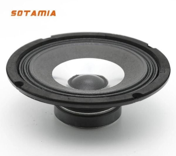 Alto-falantes SOTAMIA 1 PCS 6,5 polegadas Alto-falante de áudio 4 Ohm 15W Full Range Sound Speaker Profissional Bass Guitar Altifalante Home Amp DIY Hartke