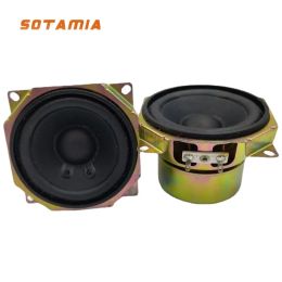 Sprekers Sotamia 2 stcs 3 inch audio Volledig bereikluidspreker 4 ohm 30W hifi -luidspreker doek rand Papierbassin Sound Home Theatre voor Panasonic