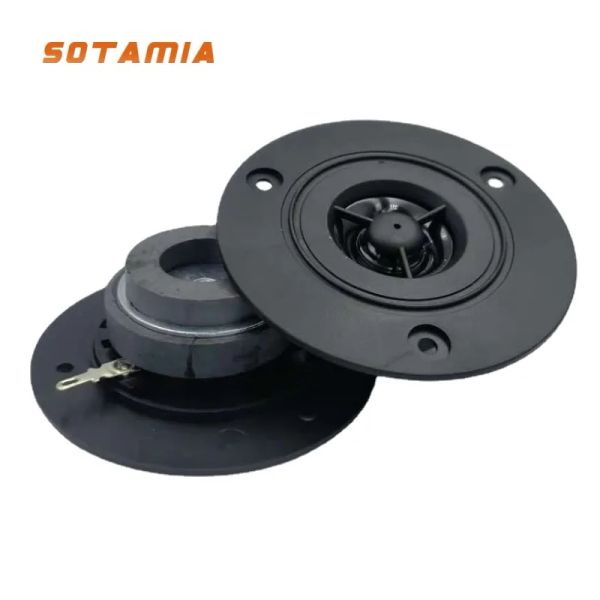 Altavoces sotamia 2pcs 3 pulgadas tweper magnéticas de sonido controlador de altavoces de sonido 8 ohm 10W altavoces de audio de audio de bricolaje de bricolaje