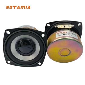 SOTAMIA 2 Stuks 3 Inch Full Range Luidspreker Audio 4 Ohm 15W Home Theater Luidspreker DIY Geluid Subwoofer Draagbare Bluetooth Speaker