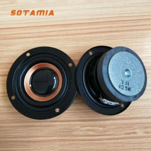 Speakers SOTAMIA 2 Stuks 64MM Geluidsversterker Luidspreker Driver 4 ohm 5W Mini Full Range DIY Bluetooth muziek Speaker Voor Home Theater