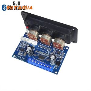 Conférenciers Sotamia Bluetooth 5.0 Amplificateur Power Board Audio 2x25W + 50W Home Theatre 2.1 Amplificateur Subwoofer Amplificador