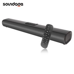 Luidsprekers Soundage 50W High Power Home Theater Audiosysteem Wandmontage Bluetooth-luidspreker Computerluidspreker TV Soundbar Subwoofer