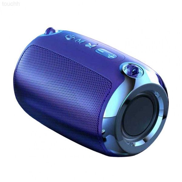 Altavoces Altavoz multifuncional estéreo iluminación LED Mini portátil al aire libre subwoofer inalámbrico para coche R230621 L230822