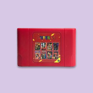 Conférenciers Super 64 Retro Game Card 340 en 1 jeu Cartouche pour N64 VIDEO VIDEO Game Console Region avec carte 16G