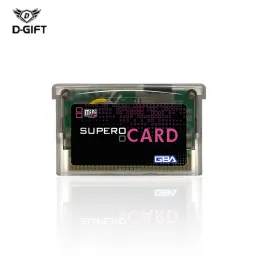 Haut-parleurs Supercard Card Mini Micro SD Card Adaptateur pour GB / GBA / SP pour SP GBM IDS NDS NDSL GBASP Burning Card Game Game Cartridge