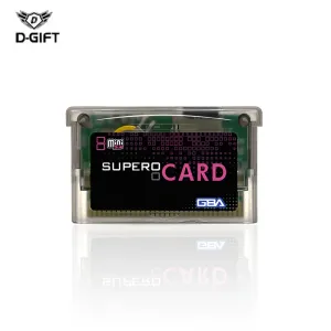 Luidsprekers Supercard Card Mini Micro SD -kaartadapter voor GB/GBA/SP voor SP GBM IDS NDS NDSL GBASP Burning Card Game Cartridge