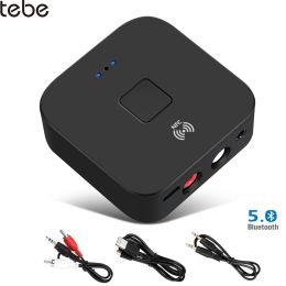 Haut-parleurs tebe NFC Bluetooth 5.0 récepteur Audio RCA 3.5mm HIFI CD sans perte qualité sonore adaptateur de musique stéréo sans fil pour haut-parleur de voiture TV