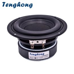 Haut-parleurs Tenghong 1pcs 4 pouces Subwoofer haut-parleur 4 / 8OHM 40W Bass de profondeur Bass haut de haut